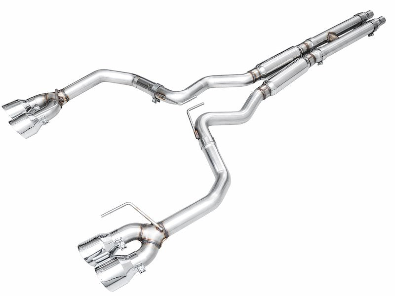 AWE Tuning Track Edition Cat-Back For Mustang GT (2024-2026) - 3020-43650