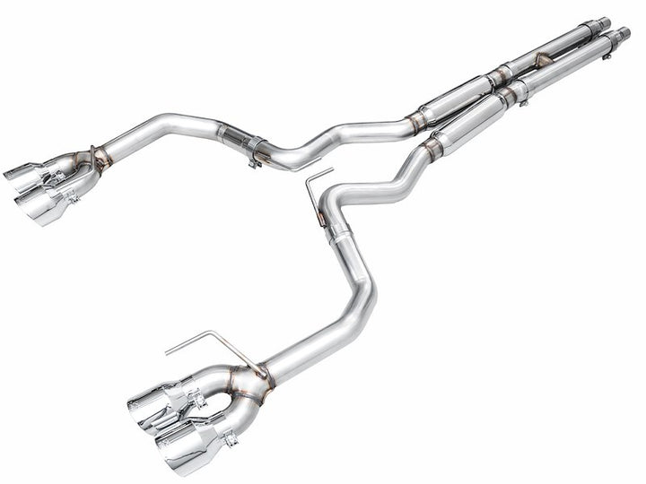 AWE Tuning Track Edition Cat-Back For Mustang GT (2024-2026) - 3020-43650
