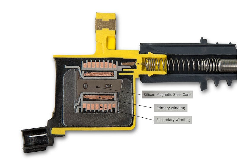 High-output Coyote Ignition Coil Set | 2011–Early 2016 Ford Coyote 5.0L (Mustang GT & F-150) - ACCEL SuperCoil