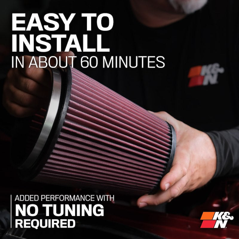 Mustang Cold Air Intake - K&N Performance Filters 63-2626