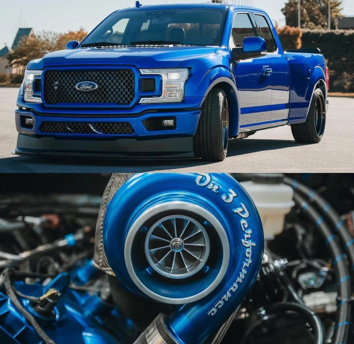 Wild 5.0 F-150 Muscle Kit - Single Turbo & Lowering Kit (2021-2023)